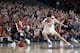 Virginia guard Ty Jerome (11) runs down a loose ball ahead of Auburn guard Bryce Brown, right, during the second half in the semifinals of the Final Four NCAA college basketball tournament, Saturday, April 6, 2019, in Minneapolis. (AP Photo/Jeff Roberson)