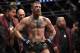 LAS VEGAS, NV - OCTOBER 06: Conor McGregor of Ireland is involved in a post-fight incident following his loss to Khabib Nurmagomedov of Russia in their UFC lightweight championship bout during the UFC 229 event inside T-Mobile Arena on October 6, 2018 in Las Vegas, Nevada. (Photo by Jeff Bottari/Zuffa LLC/Zuffa LLC via Getty Images)