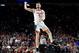 MINNEAPOLIS, MINNESOTA - APRIL 08: Kyle Guy #5 of the Virginia Cavaliers celebrate his teams 85-77 win over the Texas Tech Red Raiders to win the the 2019 NCAA men's Final Four National Championship game at U.S. Bank Stadium on April 08, 2019 in Minneapolis, Minnesota. (Photo by Streeter Lecka/Getty Images)