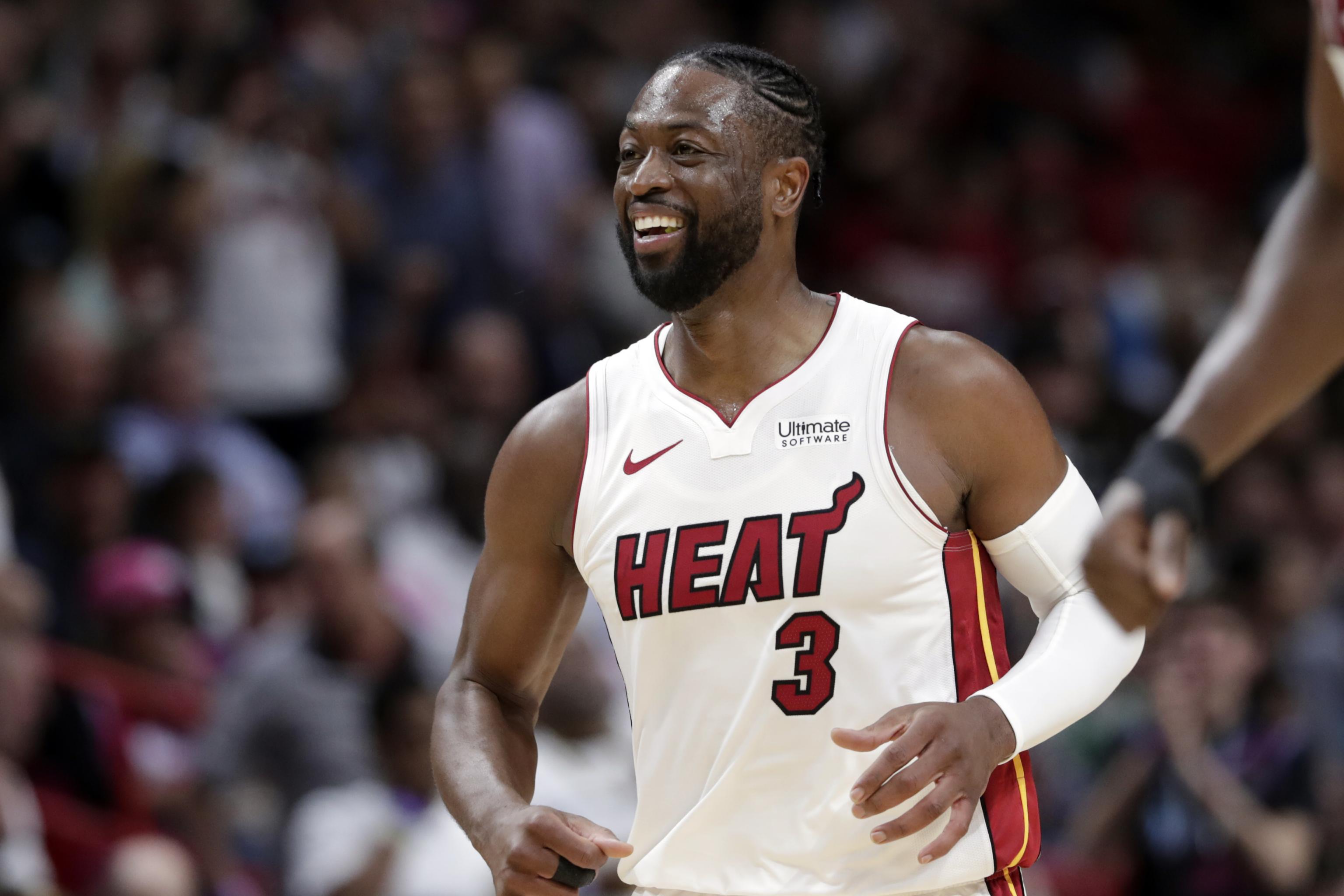 Dwyane Wade's jersey swap collection is already hilariously out of date -  ESPN