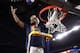 MINNEAPOLIS, MINNESOTA - APRIL 08: Braxton Key #2 of the Virginia Cavaliers cuts the net down after his teams 85-77 win over the Texas Tech Red Raiders in the 2019 NCAA men's Final Four National Championship game at U.S. Bank Stadium on April 08, 2019 in Minneapolis, Minnesota. (Photo by Streeter Lecka/Getty Images)