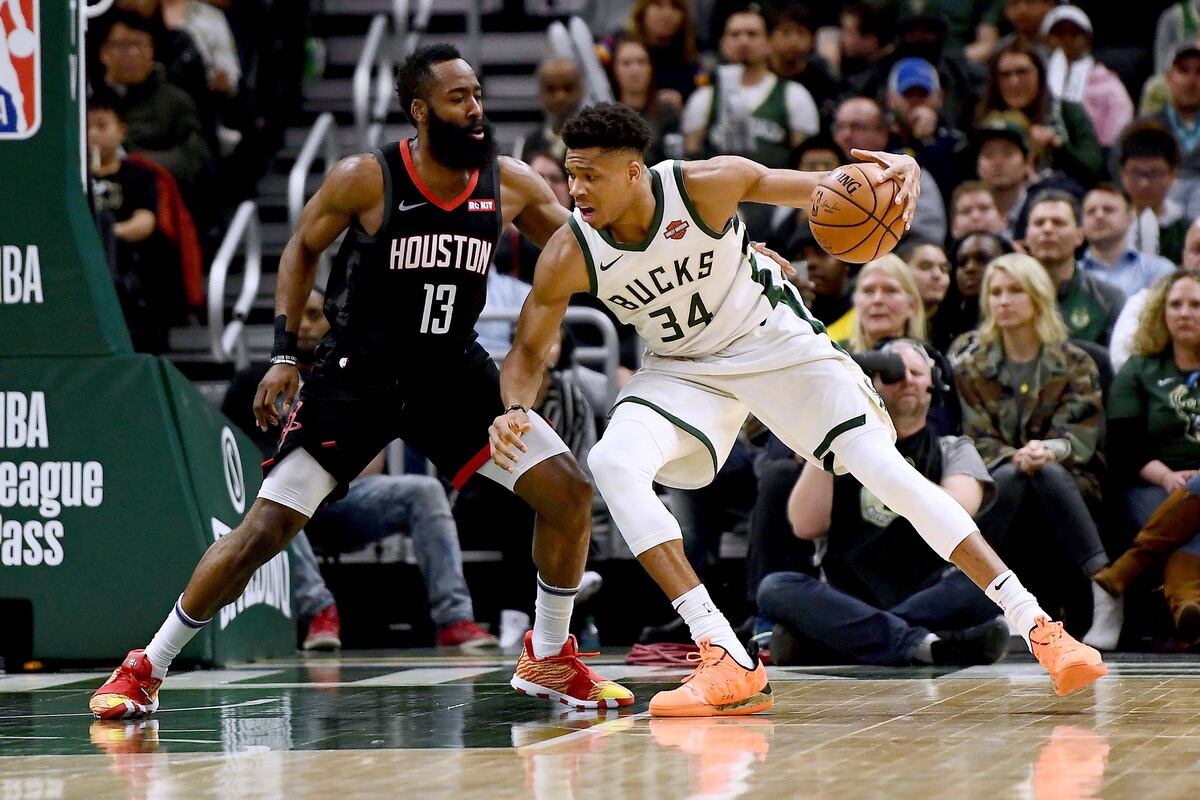 NBA MVP 2019 Latest Odds, Predictions on James Harden vs. Giannis Antetokounmpo News, Scores