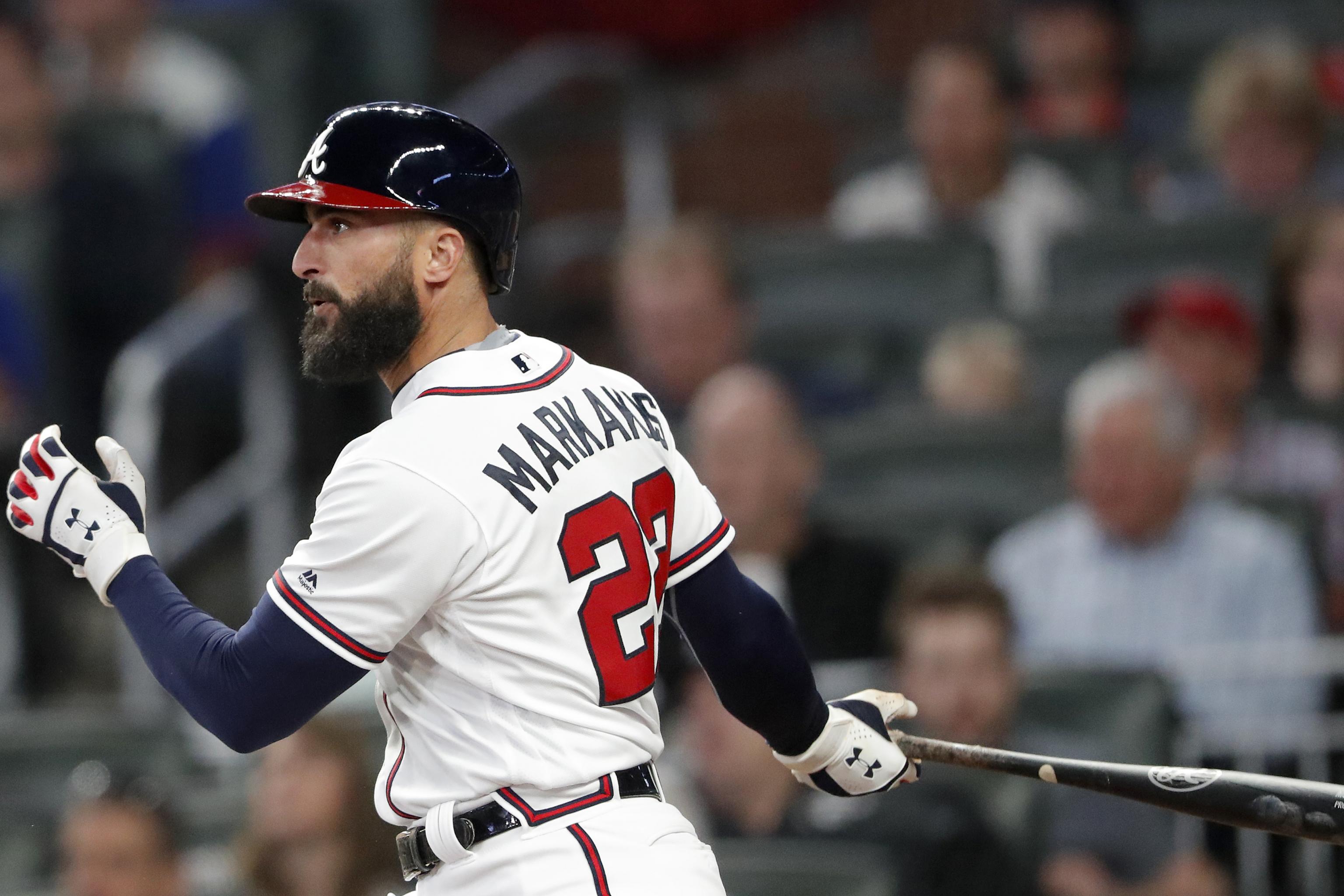Nick Markakis pushes Atlanta Braves past Chicago Cubs in 10th, Sports
