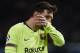 MANCHESTER, ENGLAND - APRIL 10: Lionel Messi of FC Barcelona reacts during the UEFA Champions League Quarter Final first leg match between Manchester United and FC Barcelona at Old Trafford on April 10, 2019 in Manchester, England. (Photo by Quality Sport Images/Getty Images)