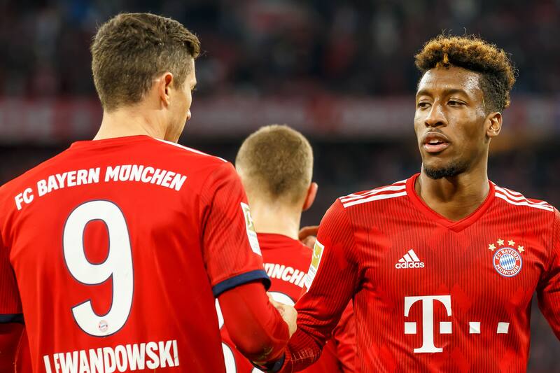 Lewandowski Und Coman Lewandowski Und Coman