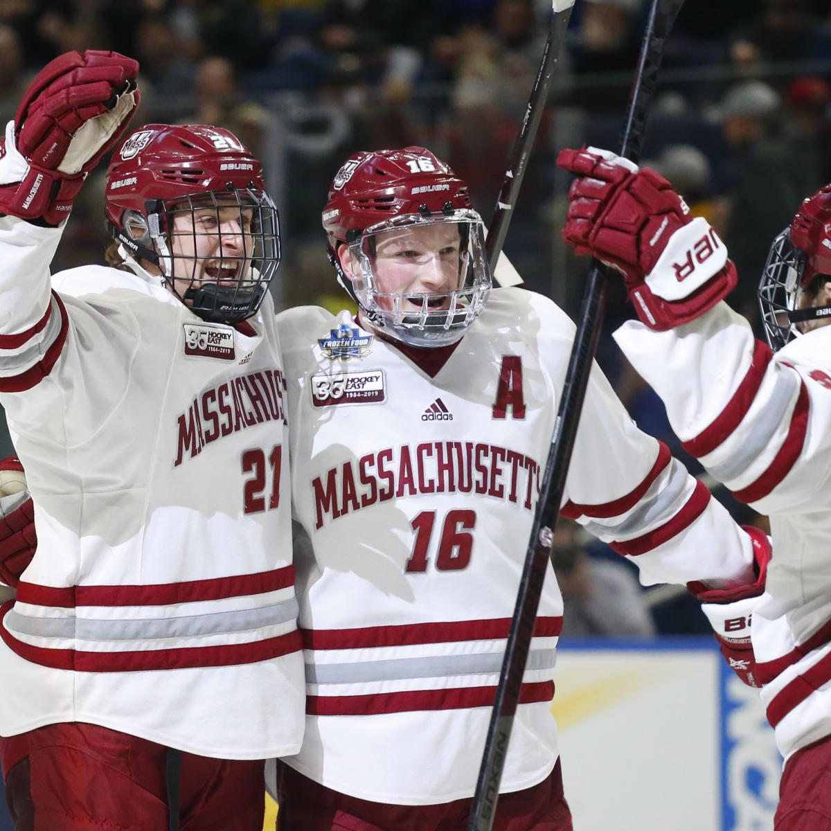 Frozen Four 2019 MinnesotaDuluth, Massachusetts Advance to Finals