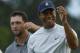 Tiger Woods was smiling throughout his memorable second round at the Masters.