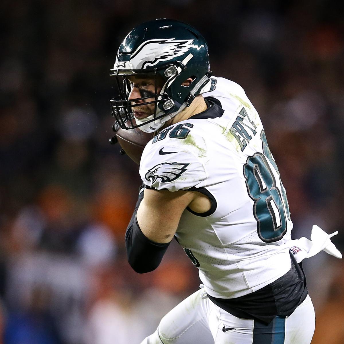 Eagles Rumors Zach Ertz's Contract Restructured to Create Cap Space
