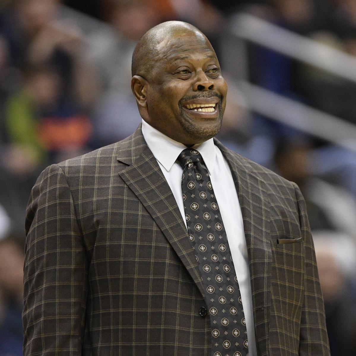 Knicks Rumors: Patrick Ewing to Represent New York at NBA Draft Lottery ...