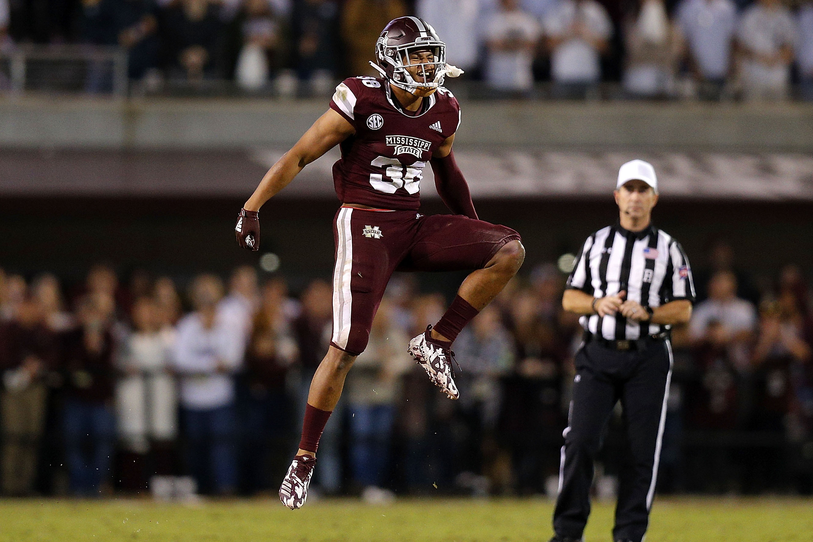 Former Mississippi State star and Raiders rookie Johnathan Abram