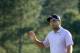 AUGUSTA, GEORGIA - APRIL 13: Francesco Molinari of Italy acknowledges patrons on the 18th hole during the third round of the Masters at Augusta National Golf Club on April 13, 2019 in Augusta, Georgia. (Photo by Andrew Redington/Getty Images)