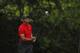 AUGUSTA, GEORGIA - APRIL 14: Tiger Woods of the United States plays his shot from the second tee during the final round of the Masters at Augusta National Golf Club on April 14, 2019 in Augusta, Georgia. (Photo by Kevin C. Cox/Getty Images)