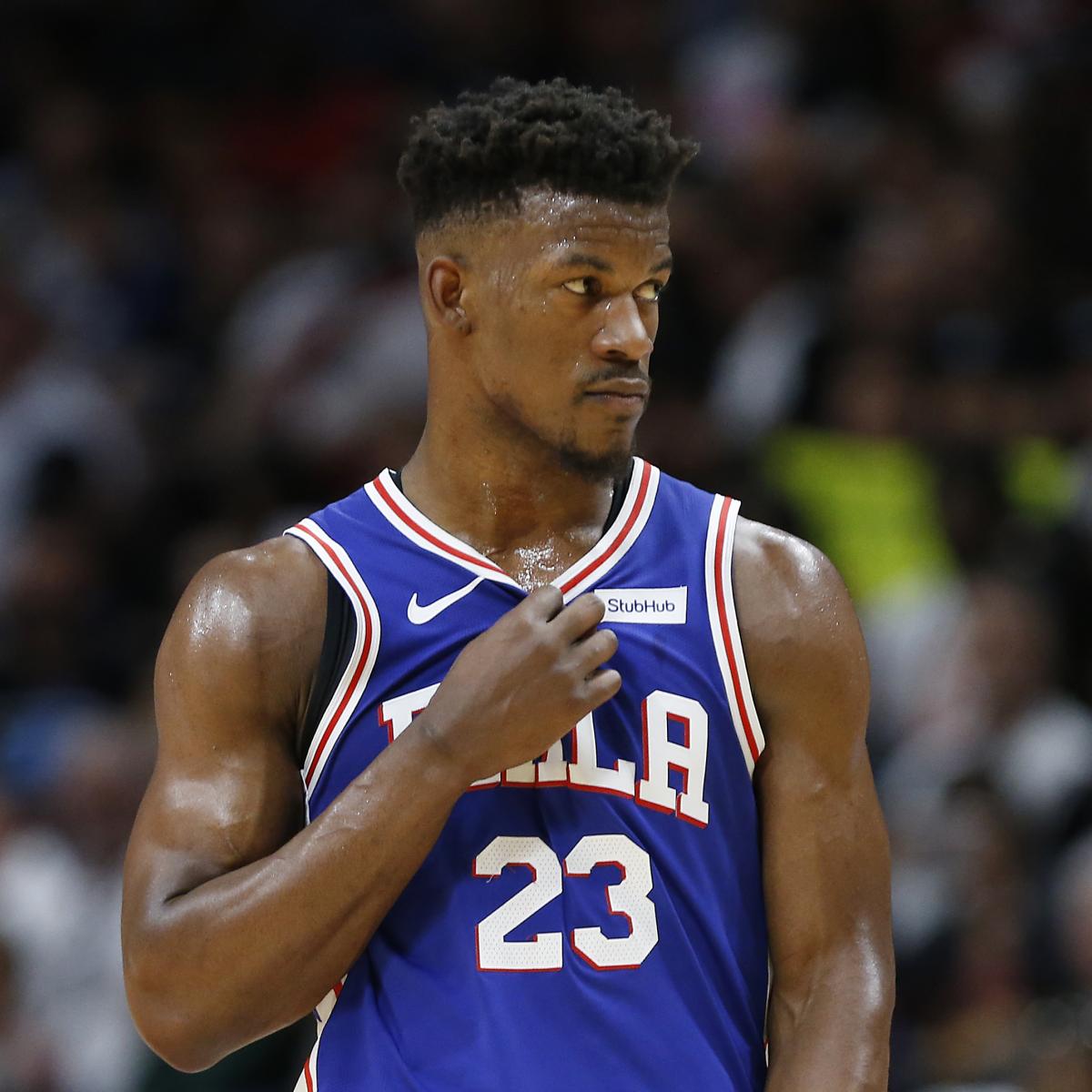 Jimmy Butler Says 76ers Aren't Worried; Ben Simmons Talks Being More Aggressive | Bleacher Report | Latest News, Videos and Highlights