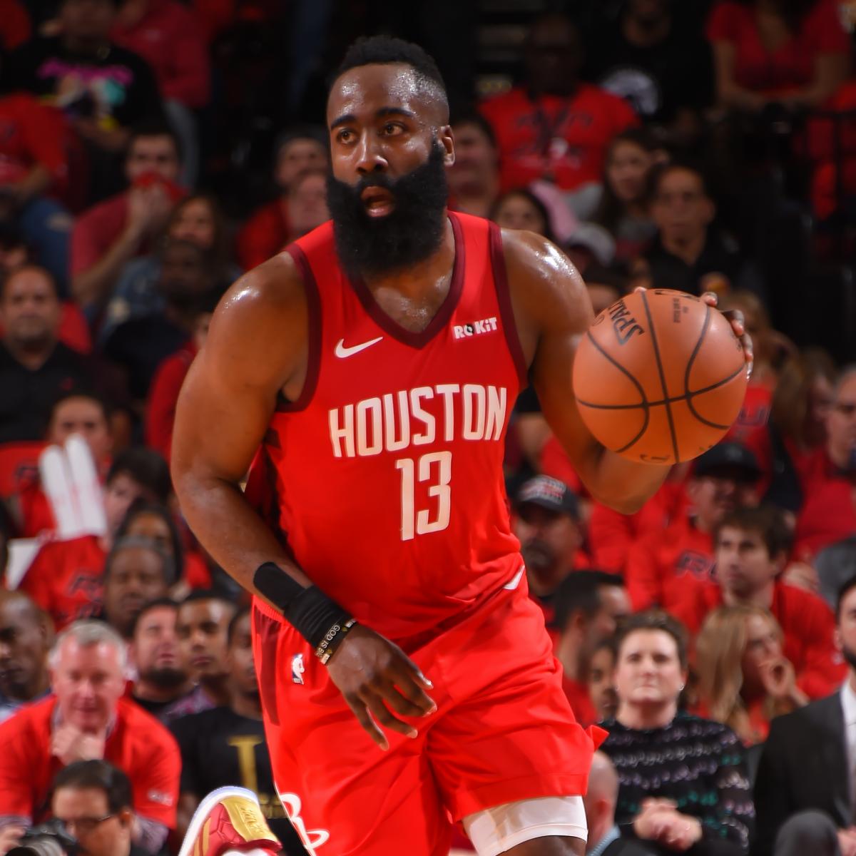 James Harden Drops 29 as Rockets Cruise to Blowout Win vs. Jazz in Game 1 | Bleacher ...