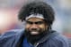 ORLANDO, FL - JANUARY 27: Runningback Ezekiel Elliott #21 of the Dallas Cowboys from the NFC Team on the sidelines during the NFL Pro Bowl Game at Camping World Stadium on January 27, 2019 in Orlando, Florida. The AFC defeated the NFC 26 to 7. (Photo by Don Juan Moore/Getty Images)