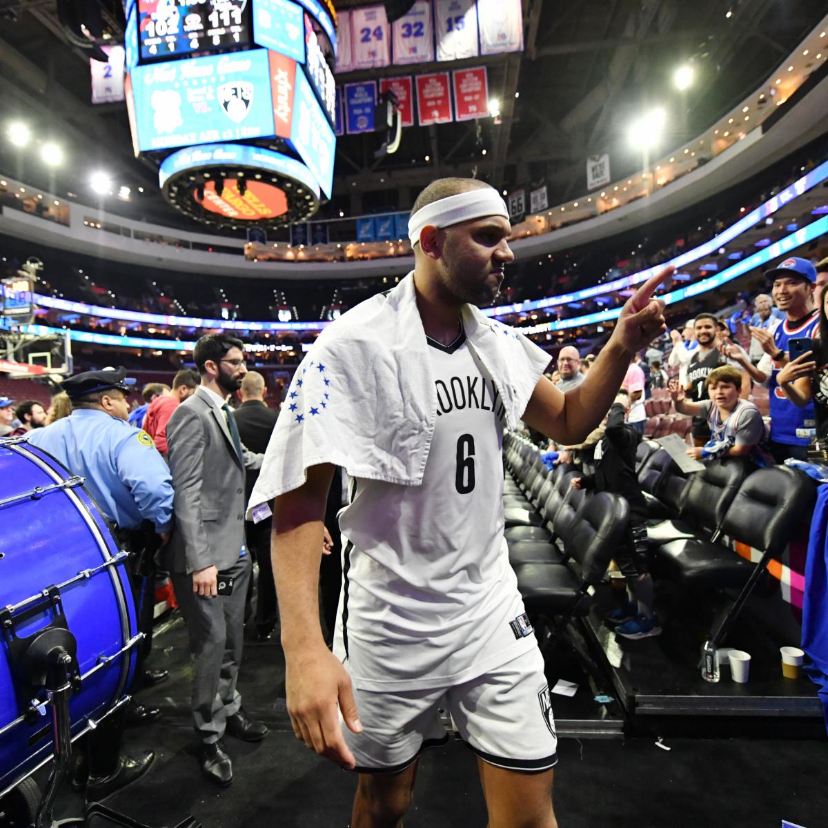 Nets' Jared Dudley Out for Game 2 vs. 76ers with Calf Injury | Bleacher Report | Latest News, Videos and Highlights