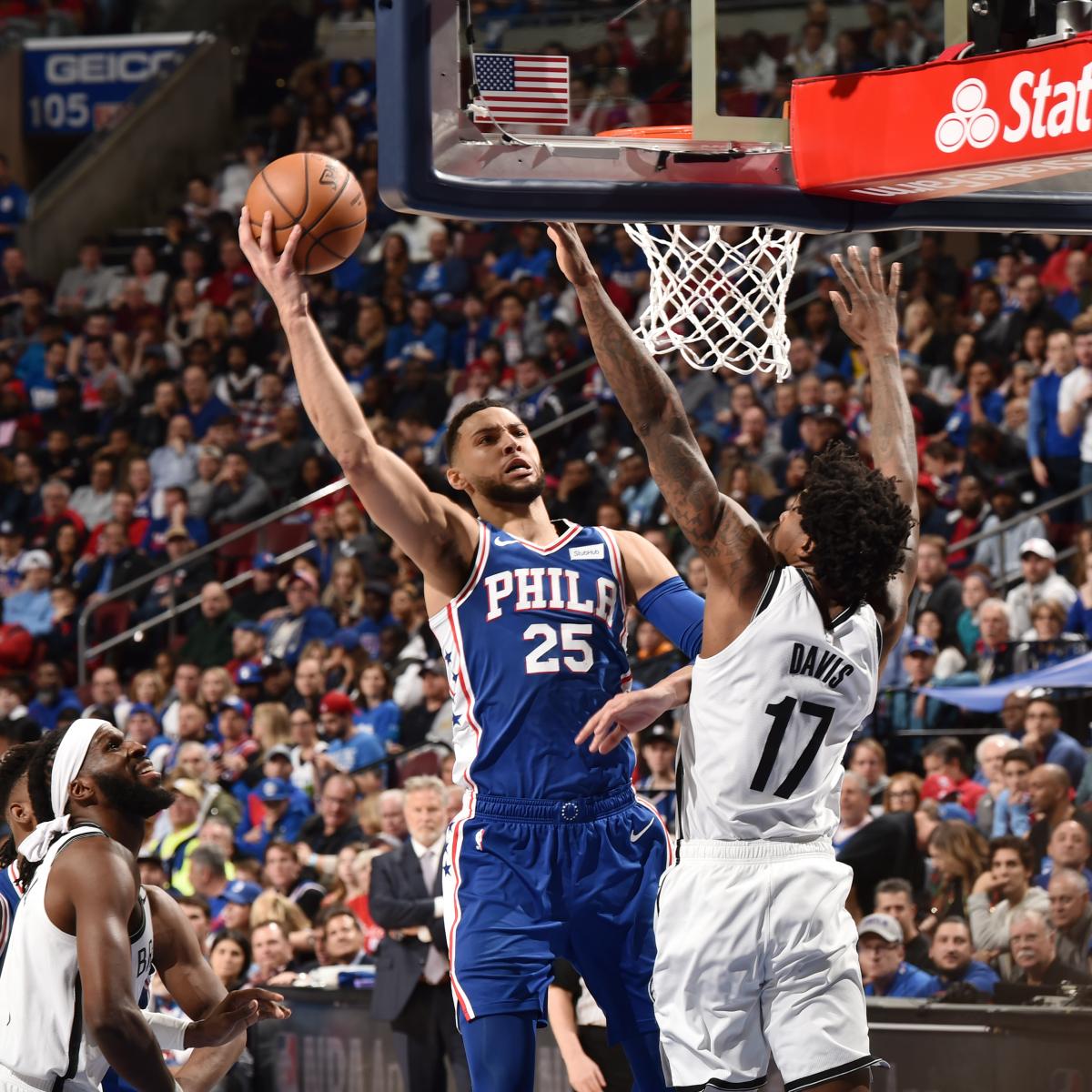 Ben Simmons' Triple-Double Lead 76ers to Blow out Game 2 Win vs. Nets | Bleacher Report | Latest News, Videos and Highlights