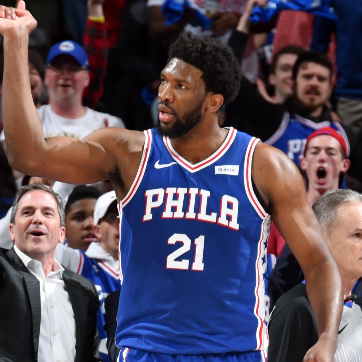 Joel Embiid, 76ers Tie NBA Playoff Record with 51 Points in 3rd Quarter