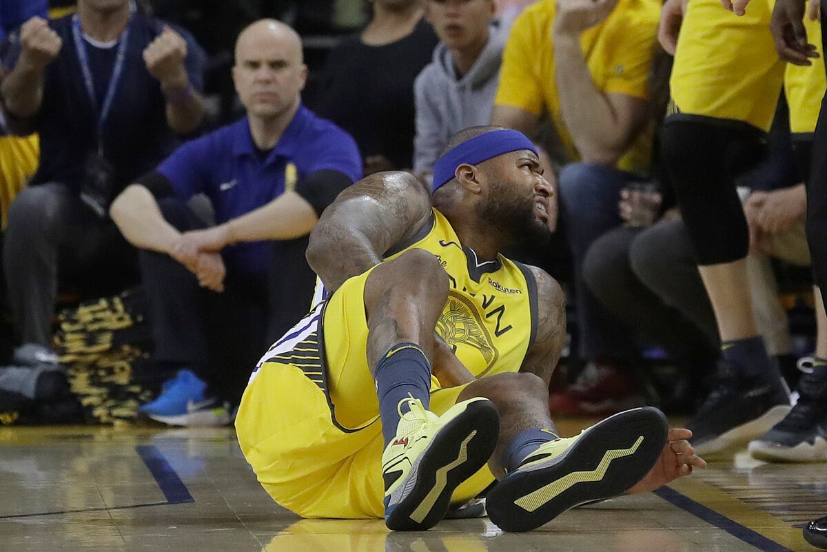 Warriors' Stephen Curry on DeMarcus Cousins' Injury: 'You Feel for Him' | Bleacher Report | Latest News, Videos and Highlights