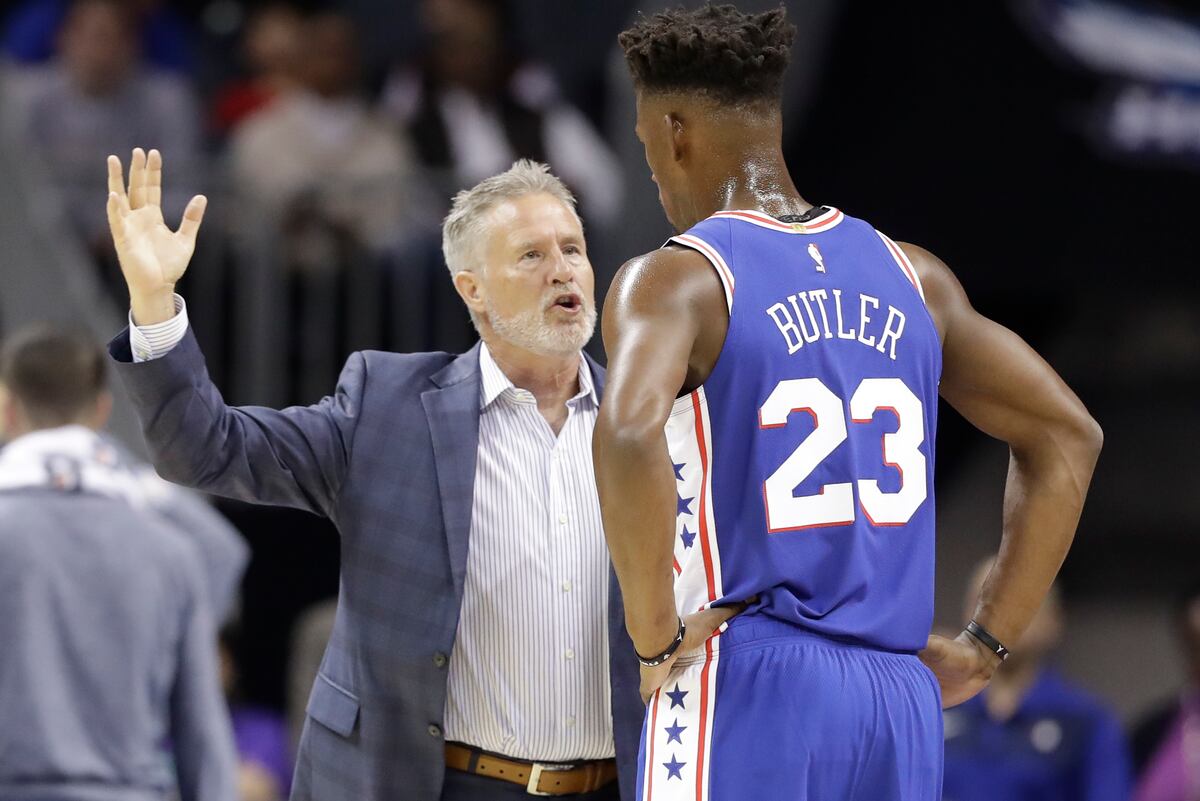 Jimmy Butler: 76ers HC Brown's NSFW Halftime Speech 'Shocked Me a Little Bit' | Bleacher Report | Latest News, Videos and Highlights