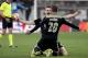 Ajax's Matthijs de Ligt and Lasse Schone celebrate at the end of the Champions League, quarterfinal, second leg soccer match between Juventus and Ajax, at the Allianz stadium in Turin, Italy, Tuesday, April 16, 2019. Ajax won 2-1 and advances to the semifinal on a 3-2 aggregate. (AP Photo/Luca Bruno)