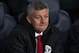 BARCELONA, SPAIN - APRIL 16: Ole Gunnar Solskjaer Manager of Manchester United looks on prior to the UEFA Champions League Quarter Final second leg match between FC Barcelona and Manchester United at Camp Nou on April 16, 2019 in Barcelona, Spain. (Photo by Quality Sport Images/Getty Images)