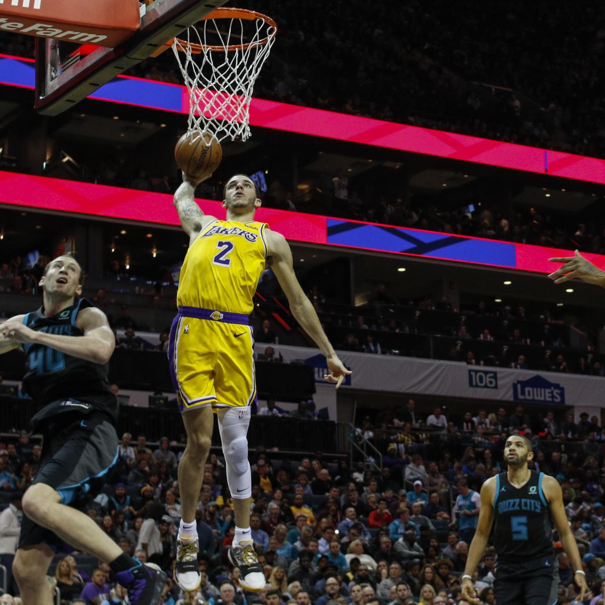 Lakers News: Lonzo Ball Says He Would Decline NBA Slam Dunk Contest Invite | Bleacher ...1200 x 1200