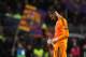 BARCELONA, SPAIN - APRIL 16: A dejected David de Gea of Manchester United during the UEFA Champions League Quarter Final second leg match between FC Barcelona and Manchester United at Camp Nou on April 16, 2019 in Barcelona, Spain. (Photo by Matthew Ashton - AMA/Getty Images)