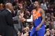 CLEVELAND, OH - NOVEMBER 13: JR Smith #5 of the Cleveland Cavaliers high fives Head Coach Larry Drew of the Cleveland Cavaliers on November 13, 2018 at The Quicken Loans Arena in Cleveland, Ohio. NOTE TO USER: User expressly acknowledges and agrees that, by downloading and/or using this Photograph, user is consenting to the terms and conditions of the Getty Images License Agreement. Mandatory Copyright Notice: Copyright 2018 NBAE (Photo by David Liam Kyle/NBAE via Getty Images)