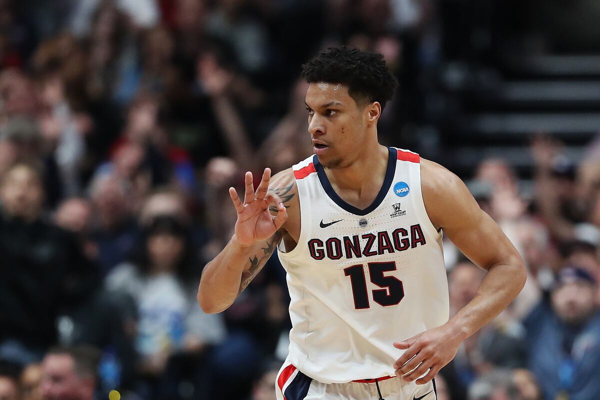 Gonzaga Bulldogs Brandon Clarke Throwback Jersey - S