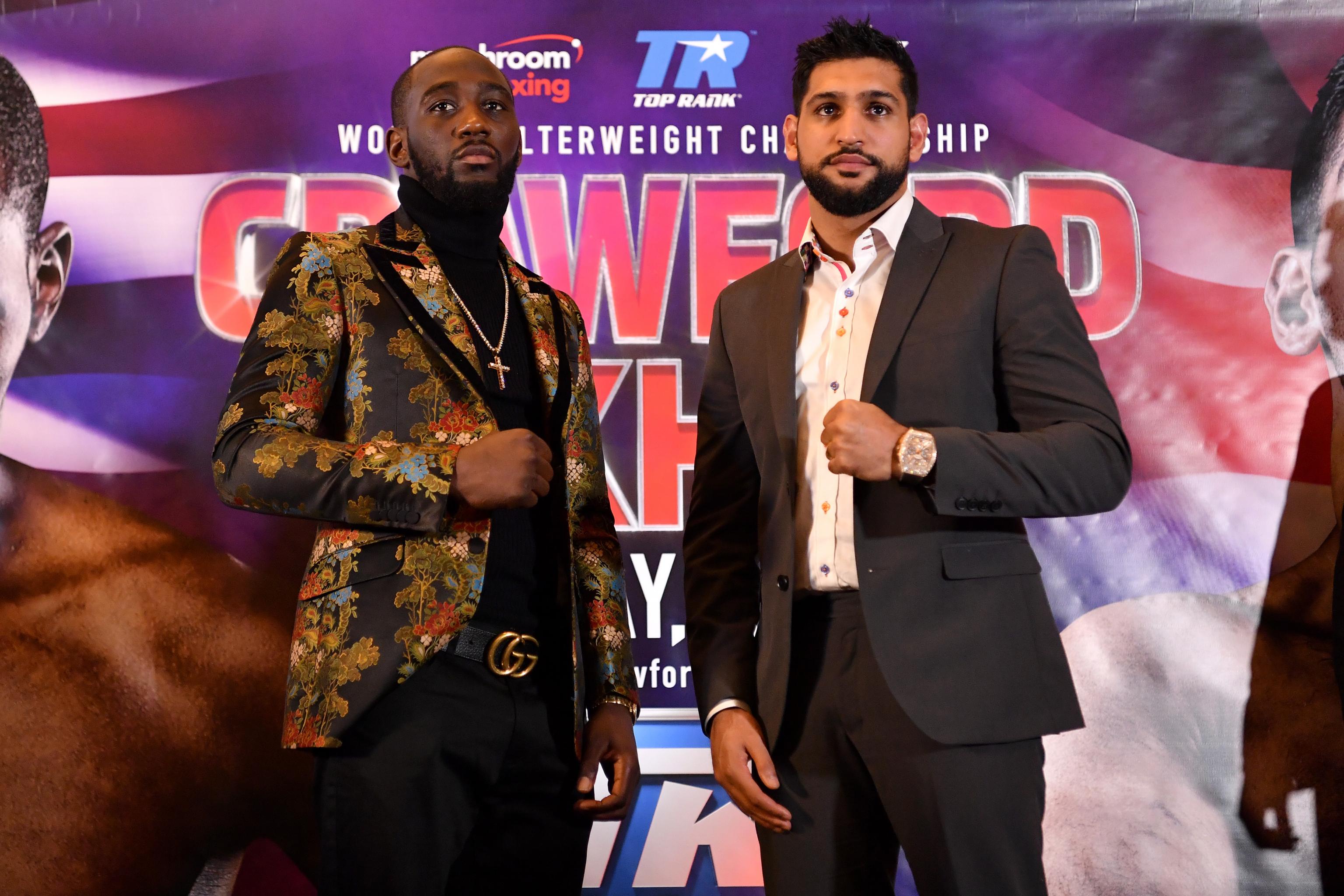annoncere Korn Hjemløs Terence Crawford vs. Amir Khan: Fight Odds, Time, Date, Live Stream and TV  Info | News, Scores, Highlights, Stats, and Rumors | Bleacher Report