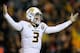 MEMPHIS, TENNESSEE - DECEMBER 31: Drew Lock #3 of the Missouri Tigers reacts during the AutoZone Liberty Bowl against the Oklahoma State Cowboys at the Liberty Bowl Memorial Stadium on December 31, 2018 in Memphis, Tennessee. (Photo by Jonathan Bachman/Getty Images)