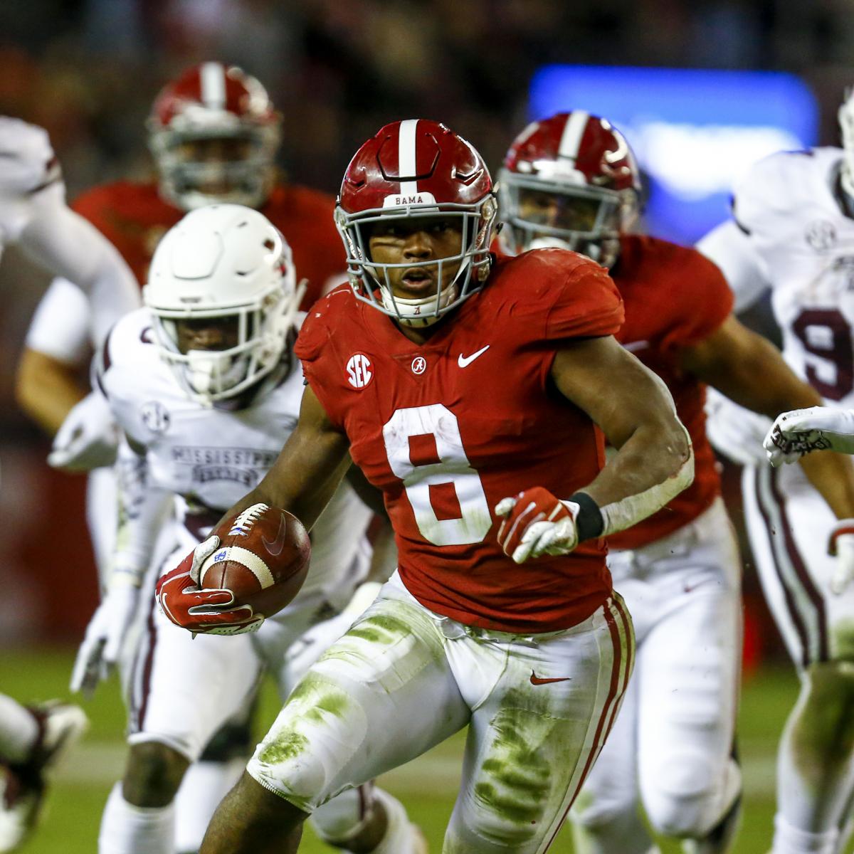 Josh Jacobs Lost Game of HORSE to Frank Reich on PreDraft Visit