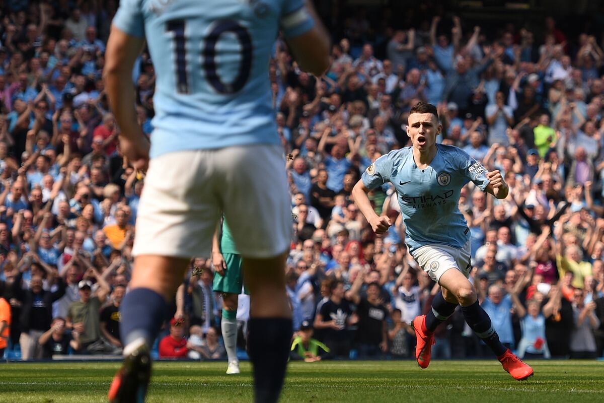 Phil Foden Goal Sees Manchester City Past Tottenham, to ...