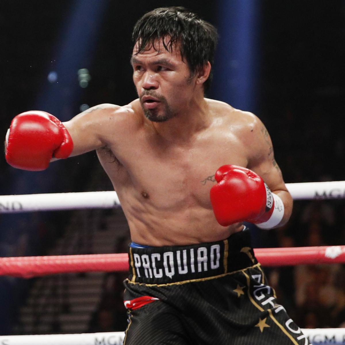 Manny Pacquiao to Return in July; Could Fight Keith Thurman Jr. or Danny Garcia ...