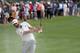 HILTON HEAD ISLAND, SOUTH CAROLINA - APRIL 20: Dustin Johnson plays a shot from a bunker on the 15th hole during the third round of the 2019 RBC Heritage at Harbour Town Golf Links on April 20, 2019 in Hilton Head Island, South Carolina. (Photo by Streeter Lecka/Getty Images)