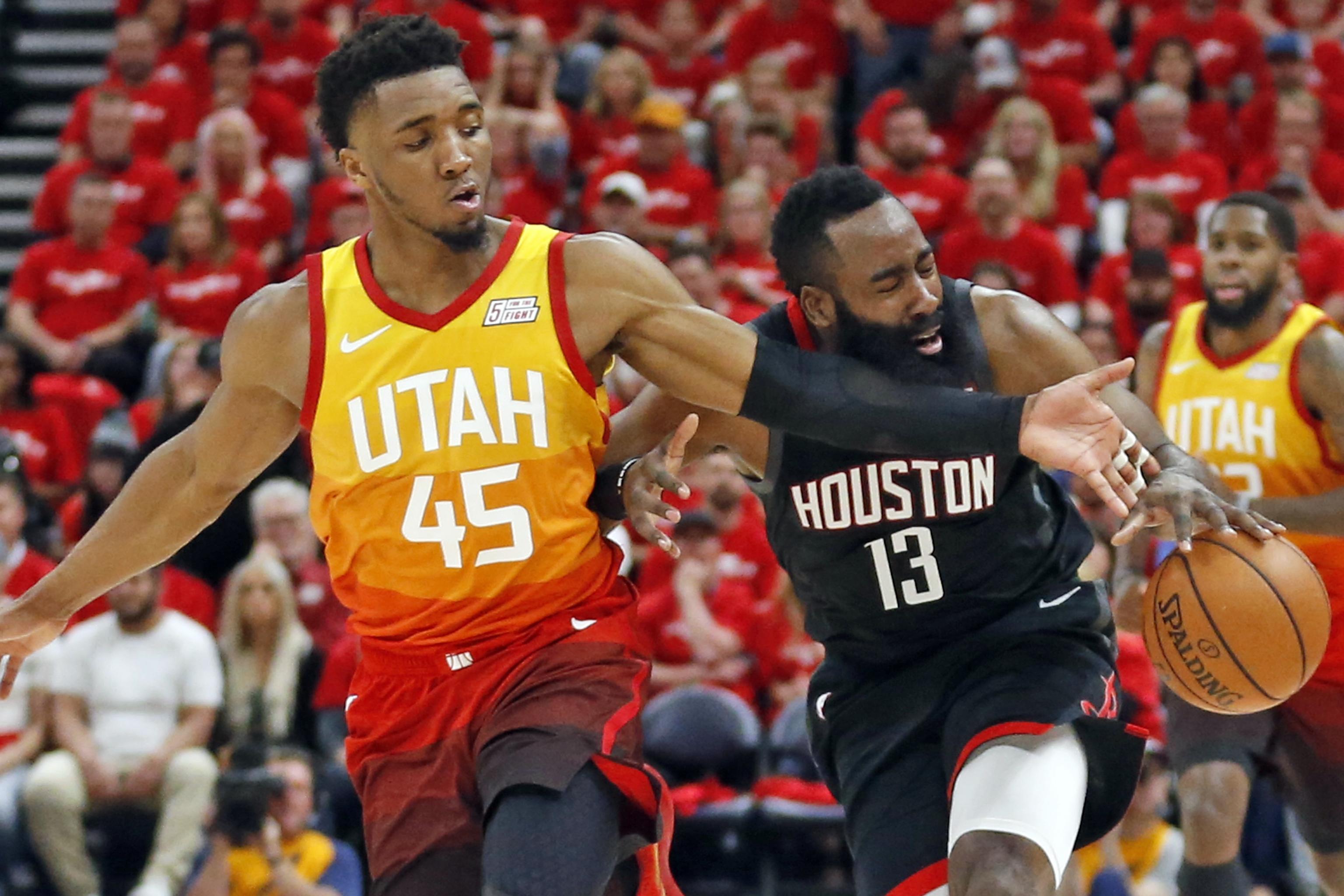 Rockets Win Game 3 vs. Donovan Mitchell, Jazz Despite James Harden's  Struggles | Bleacher Report | Latest News, Videos and Highlights