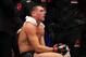 LONDON, ENGLAND - MARCH 16: Darren Till looks dejected after being knocked out by Jorge Masvidal and losing the Welterweight bout between Darren Till and Jorge Masvidal at The O2 Arena on March 16, 2019 in London, England. (Photo by James Chance/Getty Images)