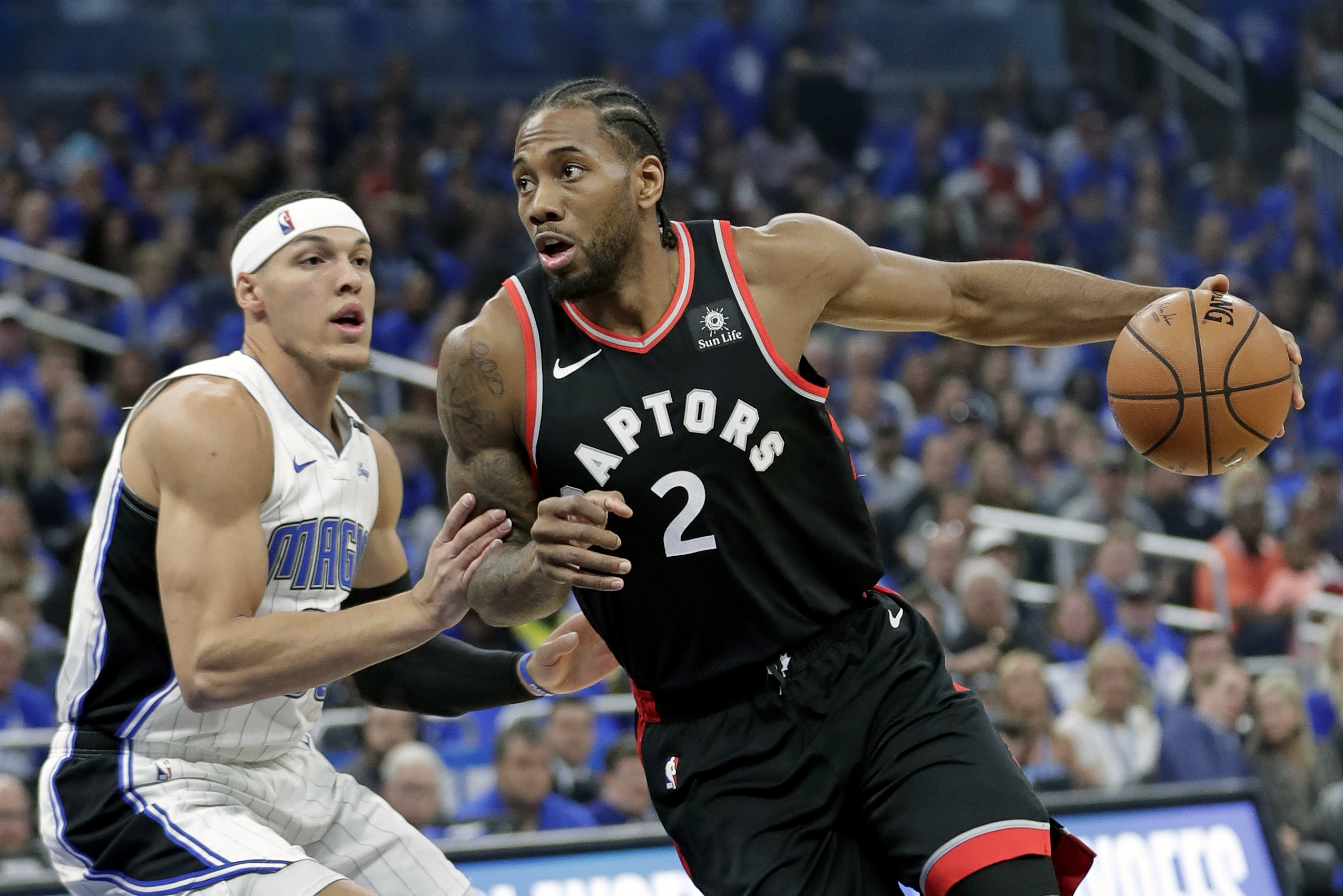 Kawhi Leonard S 34 Points Lead Raptors To Easy Win Vs Magic Up 3 1 In Series Bleacher Report Latest News Videos And Highlights