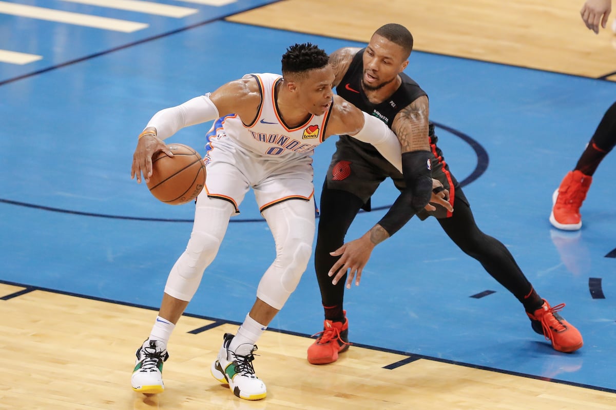 CJ McCollum, Blazers Beat Thunder as Damian Lillard Outplays Russell Westbrook