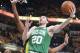 Gordon Hayward helped lead the Celtics to a series sweep of the Indiana Pacers.