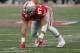 Ohio State defensive lineman Nick Bosa plays against Rutgers during an NCAA college football game Saturday, Sept. 8, 2018, in Columbus, Ohio. (AP Photo/Jay LaPrete)