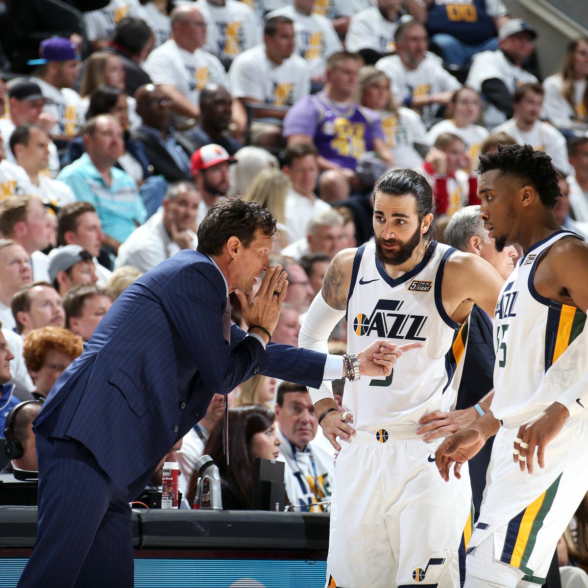 Donovan Mitchell's 31 Leads Jazz to Win vs. James Harden, Rockets to Avoid Sweep ...