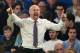 Burnley's English manager Sean Dyche gestures on the touchline during the English Premier League football match between Chelsea and Burnley at Stamford Bridge in London on April 22, 2019. (Photo by Glyn KIRK / AFP) / RESTRICTED TO EDITORIAL USE. No use with unauthorized audio, video, data, fixture lists, club/league logos or 'live' services. Online in-match use limited to 120 images. An additional 40 images may be used in extra time. No video emulation. Social media in-match use limited to 120 images. An additional 40 images may be used in extra time. No use in betting publications, games or single club/league/player publications. / (Photo credit should read GLYN KIRK/AFP/Getty Images)