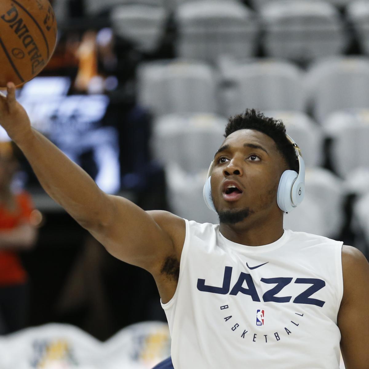 Donovan Mitchell Stopped to Help Car Crash Victim After Jazz Practice | Bleacher Report | Latest 