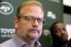New York Jets general manager Mike Maccagnan speaks to reporters in Florham Park, N.J., Monday, Dec. 31, 2018. After firing Todd Bowles on Sunday night, the New York Jets are focused on bringing in someone who will be able to lead a franchise that has missed the playoffs for eight straight seasons but has a promising young quarterback in Sam Darnold and expects to be busy in free agency this offseason. (AP Photo/Seth Wenig)