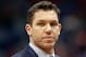 FILE - In this March 31, 2019, file photo, Los Angeles Lakers head coach Luke Walton looks on during the first half of an NBA basketball game in New Orleans. The Sacramento Kings have hired Luke Walton as their coach just days after he parted ways with the Los Angeles Lakers following three losing seasons. The Kings announced Monday, April 15, 2019, that Walton will replace Dave Joerger. (AP Photo/Tyler Kaufman, File)