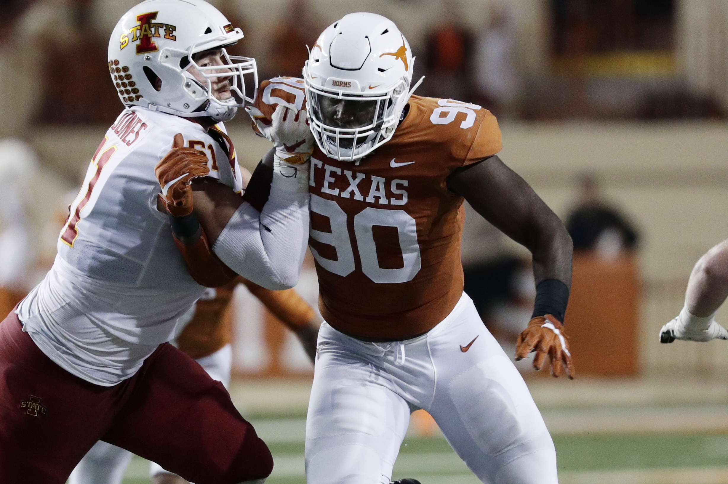 Charles Omenihu Texas Football Highlights - 2018 Season - Stadium