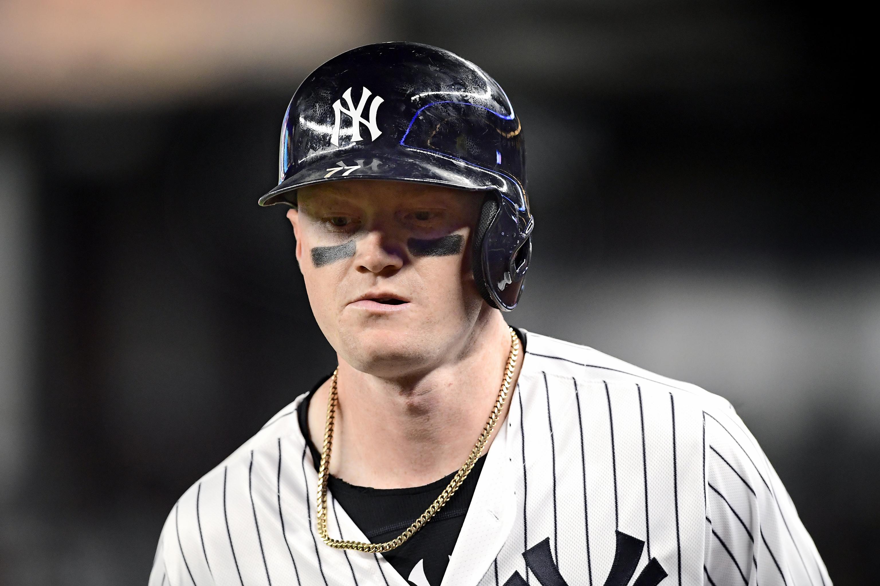 Yankees, Angels lineups Monday  Miguel Andujar in, Clint Frazier