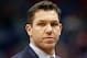 FILE - In this March 31, 2019, file photo, Los Angeles Lakers head coach Luke Walton looks on during the first half of an NBA basketball game in New Orleans. The Sacramento Kings have hired Luke Walton as their coach just days after he parted ways with the Los Angeles Lakers following three losing seasons. The Kings announced Monday, April 15, 2019, that Walton will replace Dave Joerger. (AP Photo/Tyler Kaufman, File)